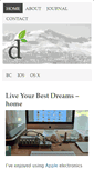 Mobile Screenshot of liveyourbestdreams.com